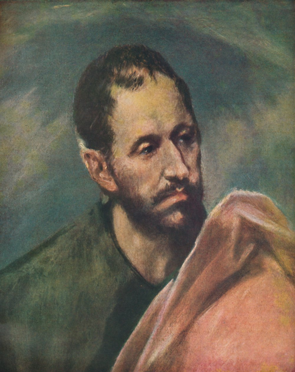 Als Apostel Jacobus Minor, Święty Jakub Młodszy, c1600, 1938 autorstwa El Greco