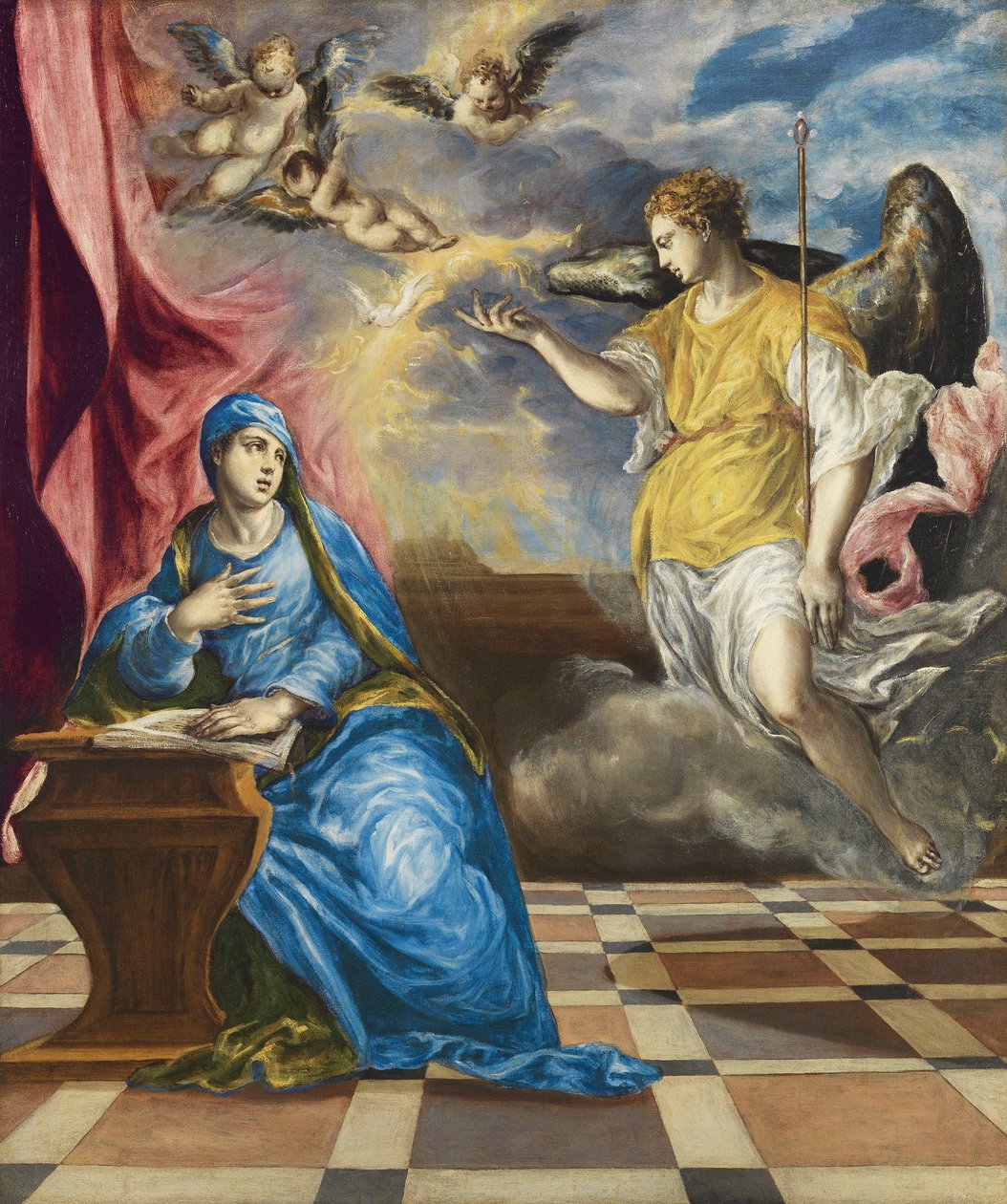 Zwiastowanie autorstwa El Greco