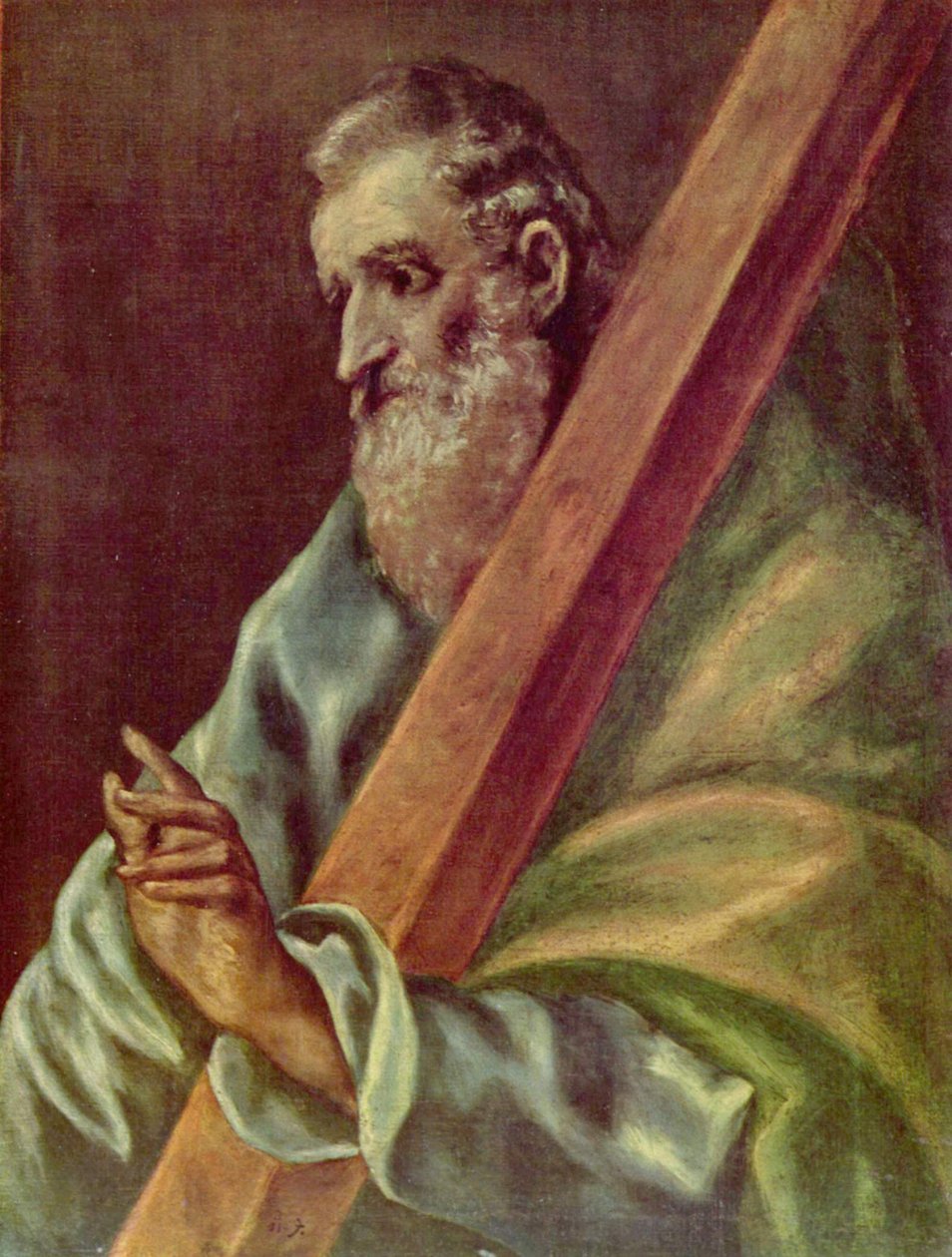 Apostoł św. Andrzej autorstwa El Greco