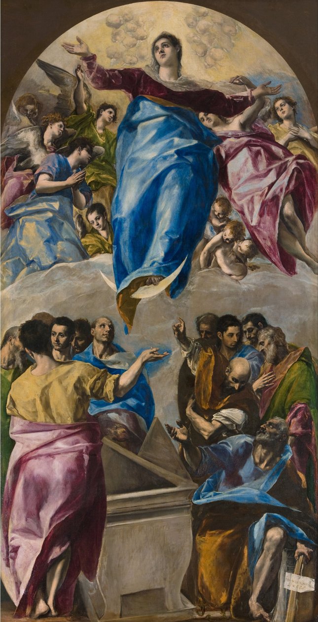 Wniebowzięcie Najświętszej Maryi Panny autorstwa El Greco