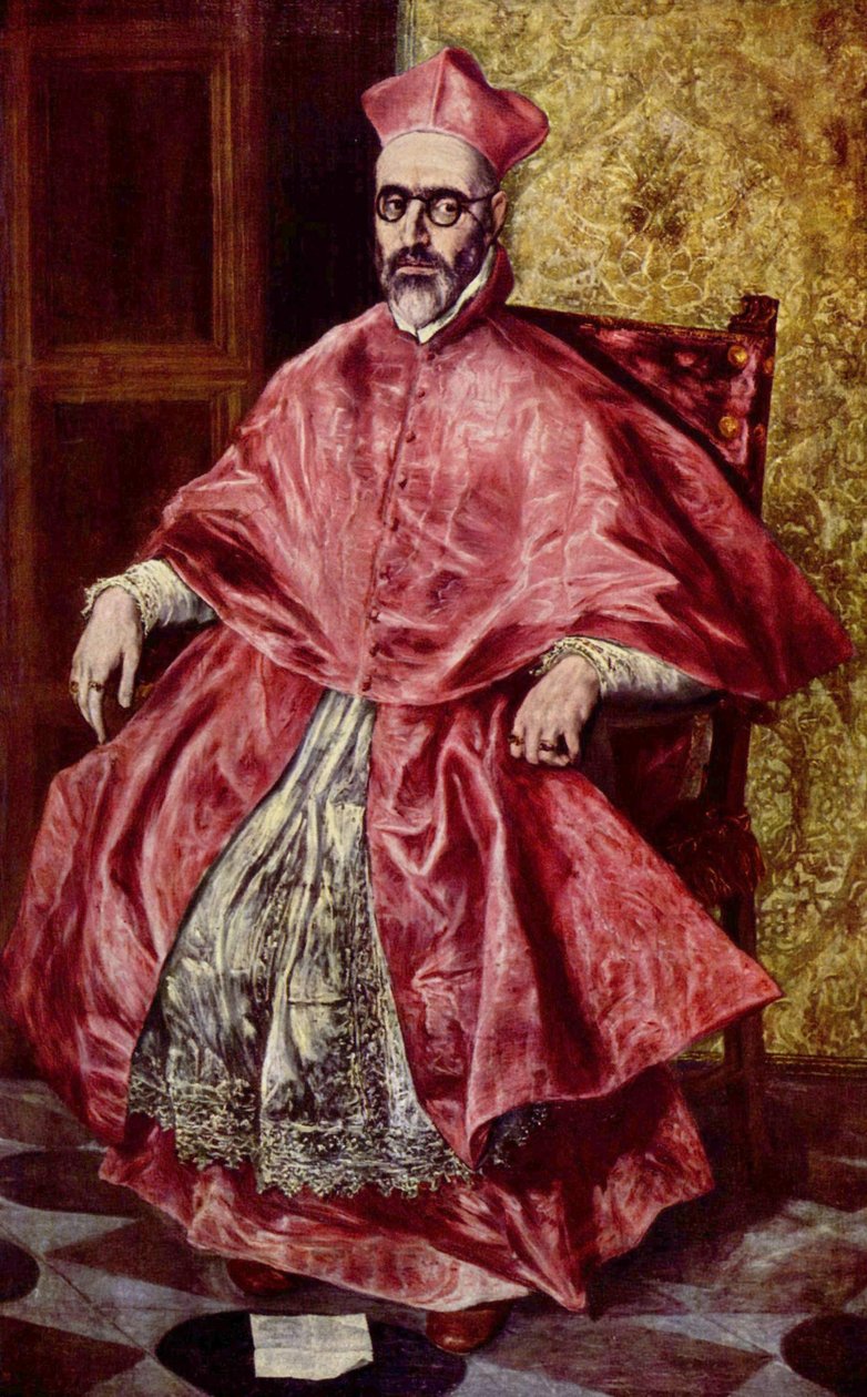 Kardynał Fernando Niño de Guevara (1541-1609) autorstwa El Greco