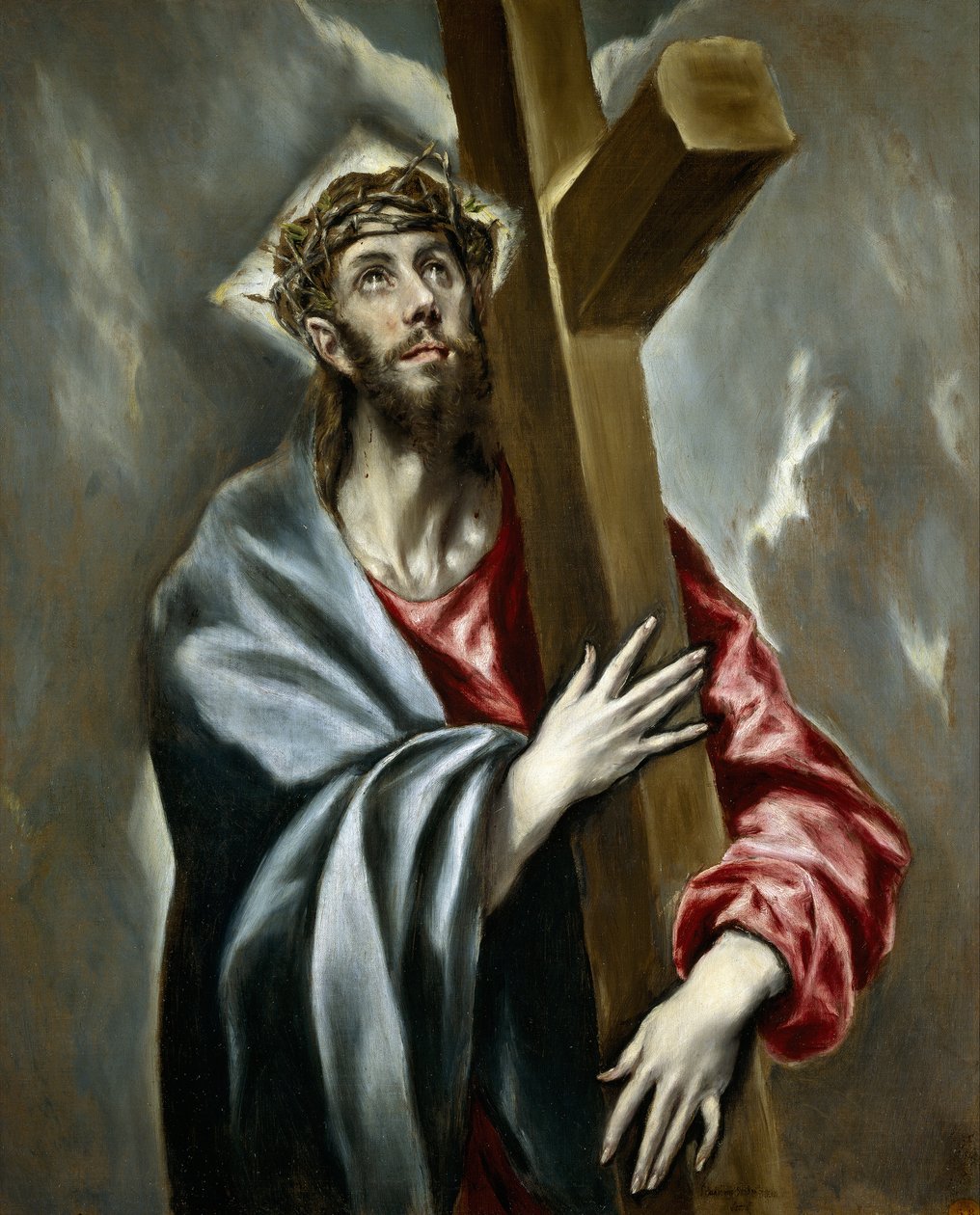 Chrystus dźwigający krzyż, ok. 1602 autorstwa El Greco