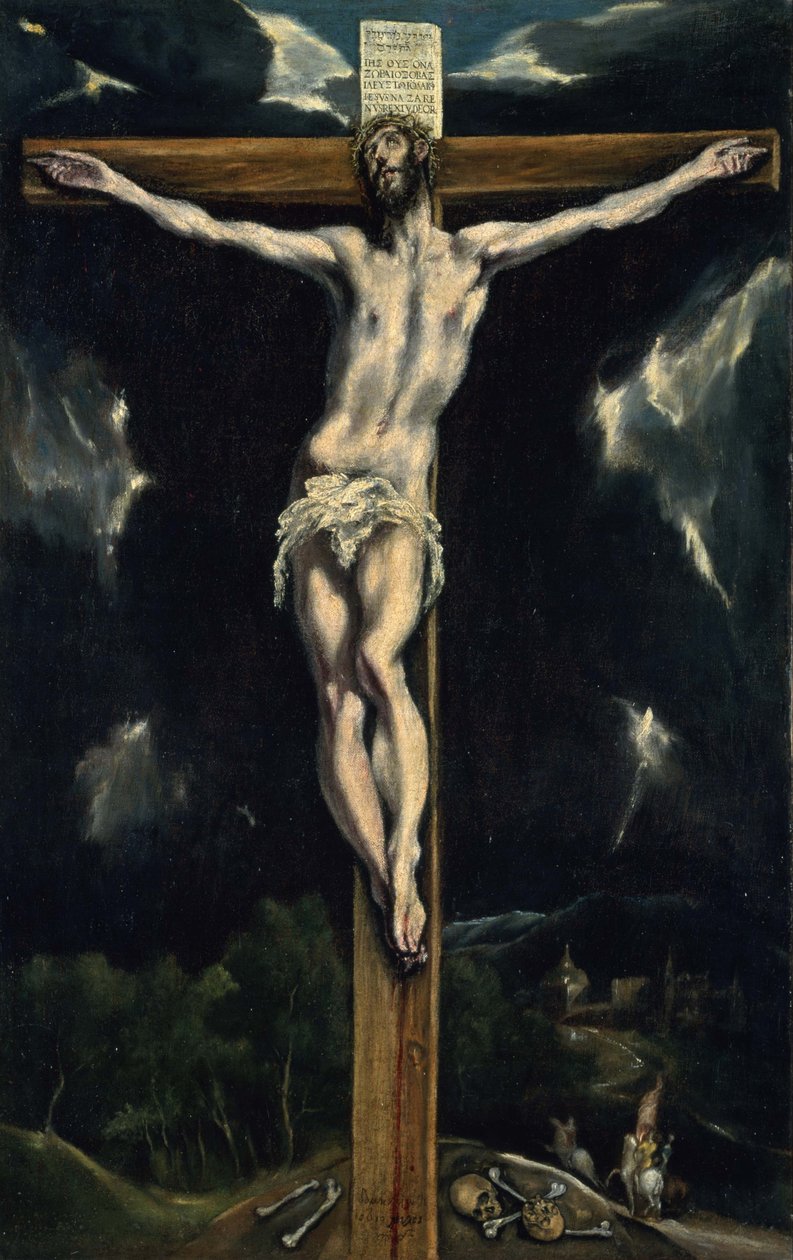 Chrystus na krzyżu autorstwa El Greco