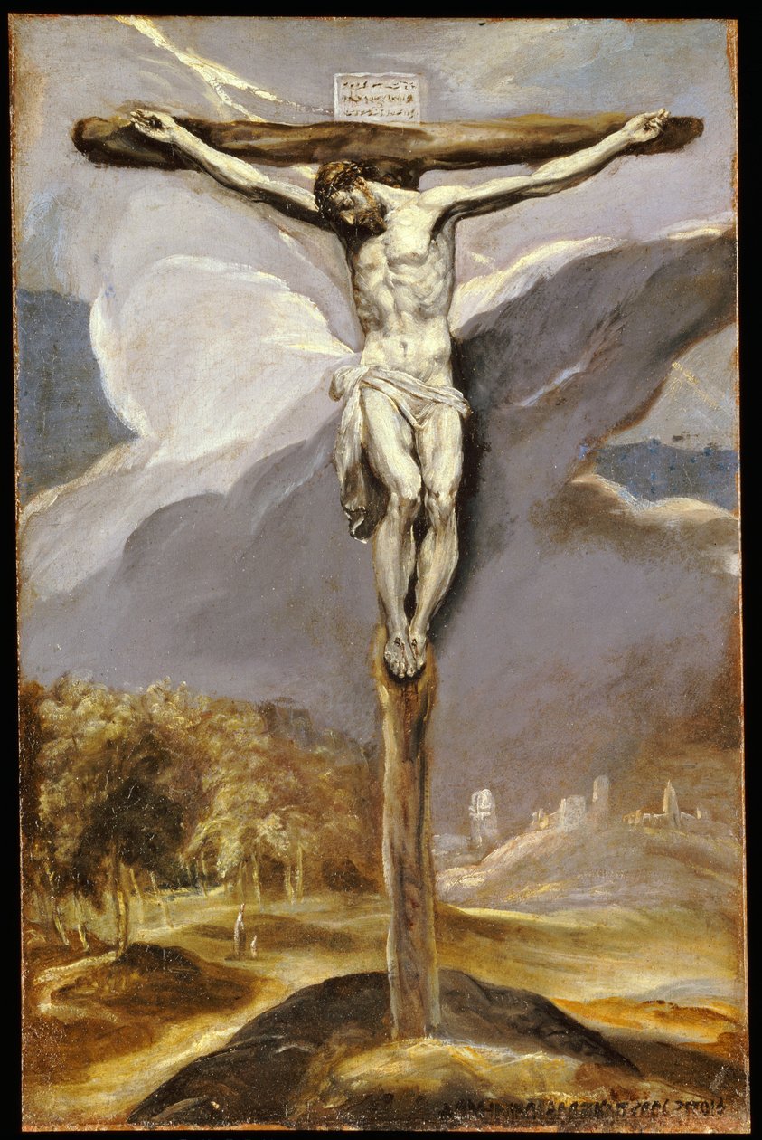 Chrystus na krzyżu autorstwa El Greco