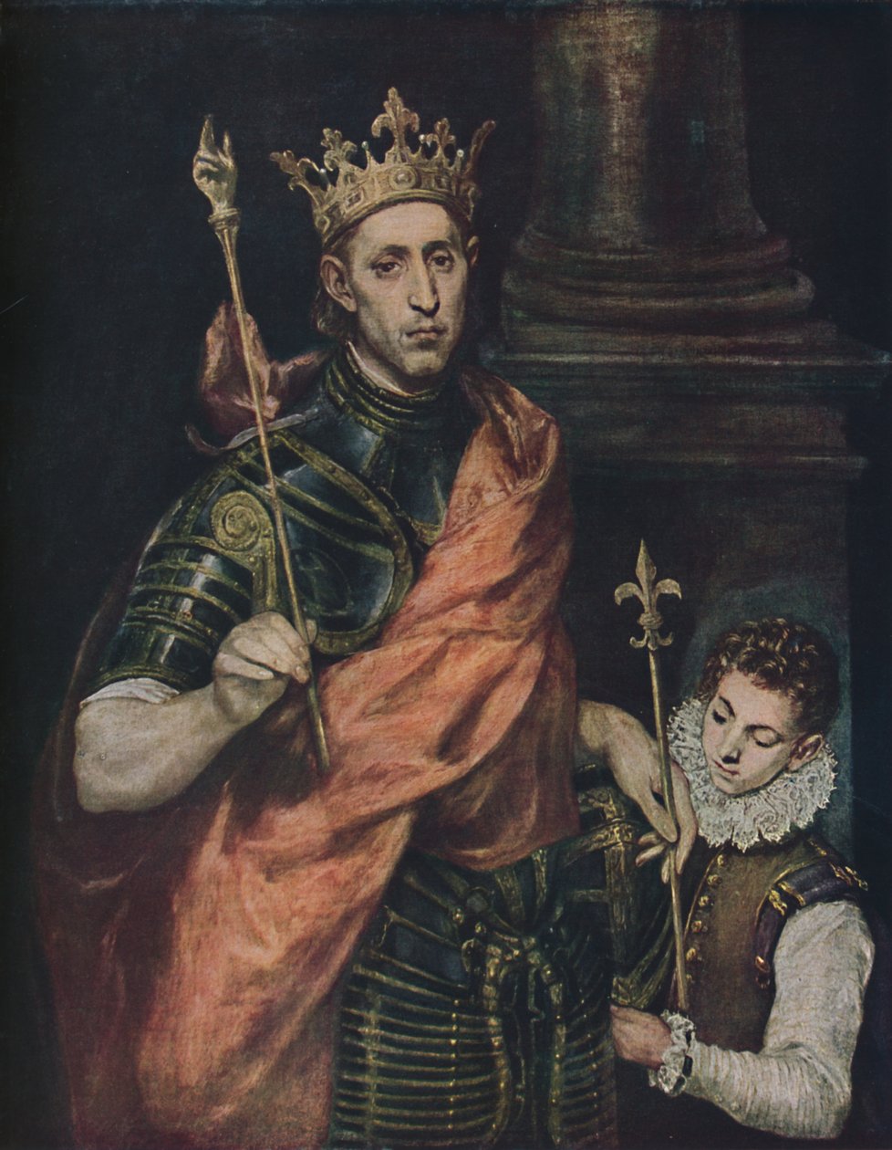 Saint Louis, Saint Louis, c1585 - 1590, 1938 autorstwa El Greco