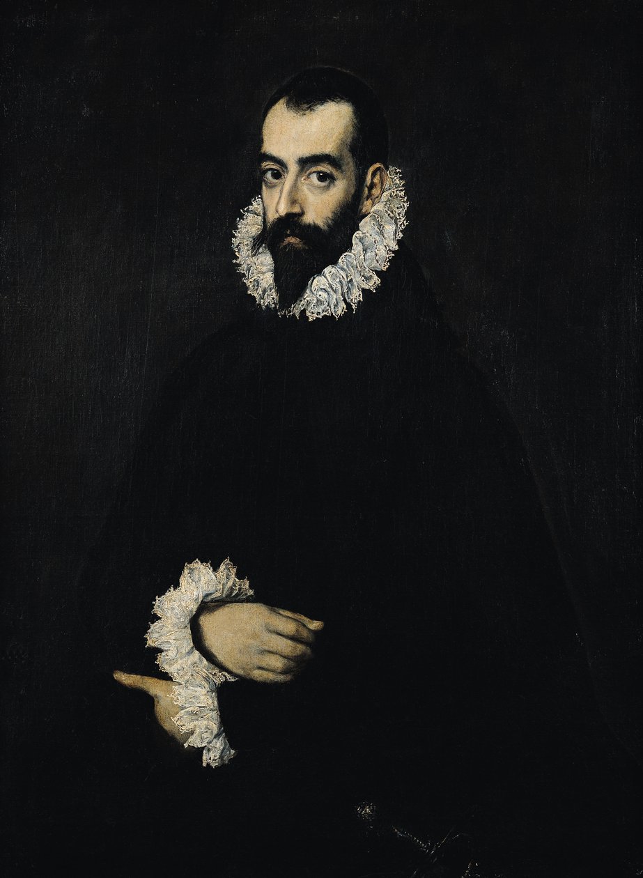 Portret Juana Alfonso de Pimentel y Herrera, 8. hrabiego Benavente (zm. 1621) autorstwa El Greco
