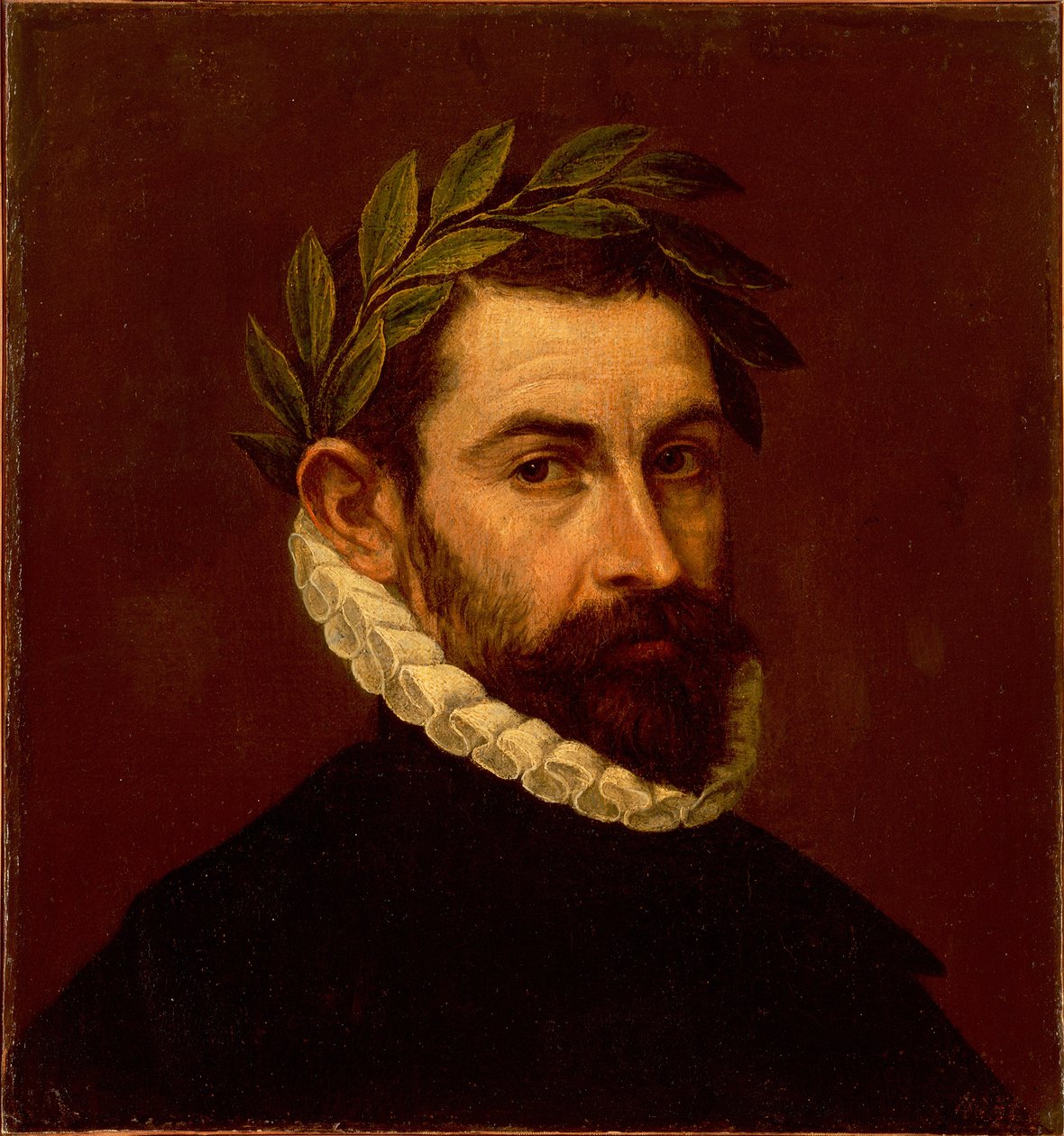 Portret poety Alonso de Ercilla y Zuniga 1533-1594, między 1576 a 1578 autorstwa El Greco