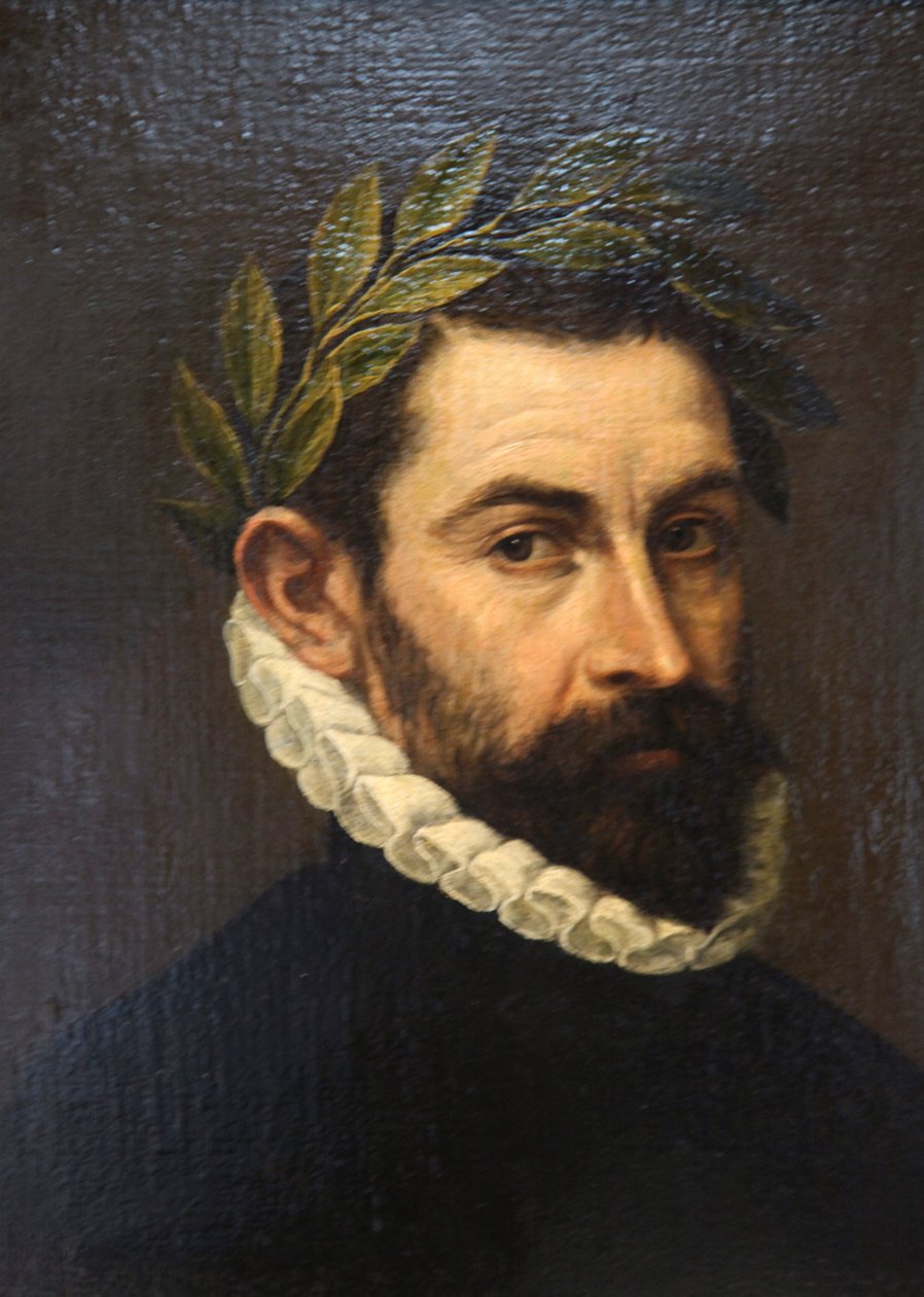 "Portret poety Alonso Ercilla y Zuniga", c1576-c1578 autorstwa El Greco