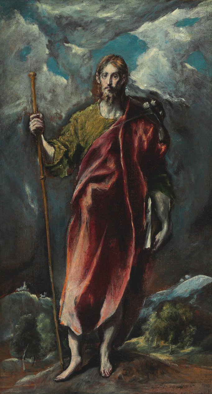 Święty Jakub Większy autorstwa El Greco