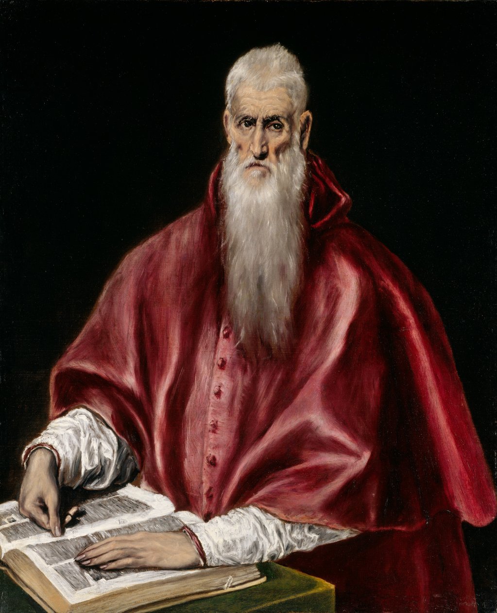 Święty Hieronim jako uczony, ca. 1610. autorstwa El Greco
