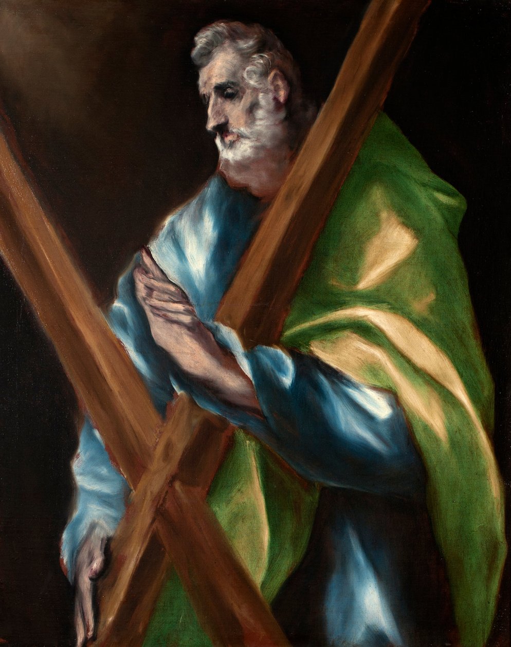 Hiszpański: San Andrés Apóstol Święty Andrzej autorstwa El Greco