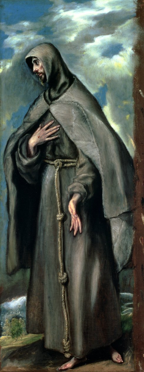 Św. Franciszek z Asyżu (ok. 1182-1220) autorstwa El Greco