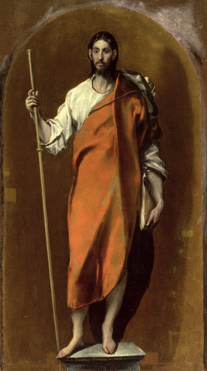 Św.Jakuba Większego autorstwa El Greco