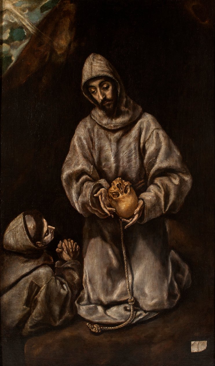 Święty Franciszek i brat Rufus autorstwa El Greco