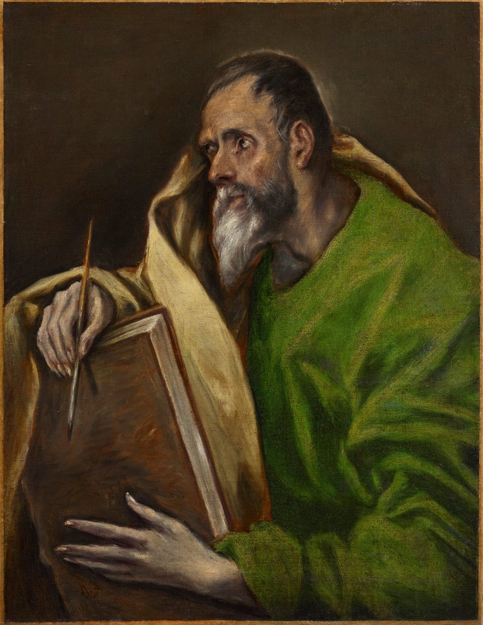 Święty Łukasz autorstwa El Greco