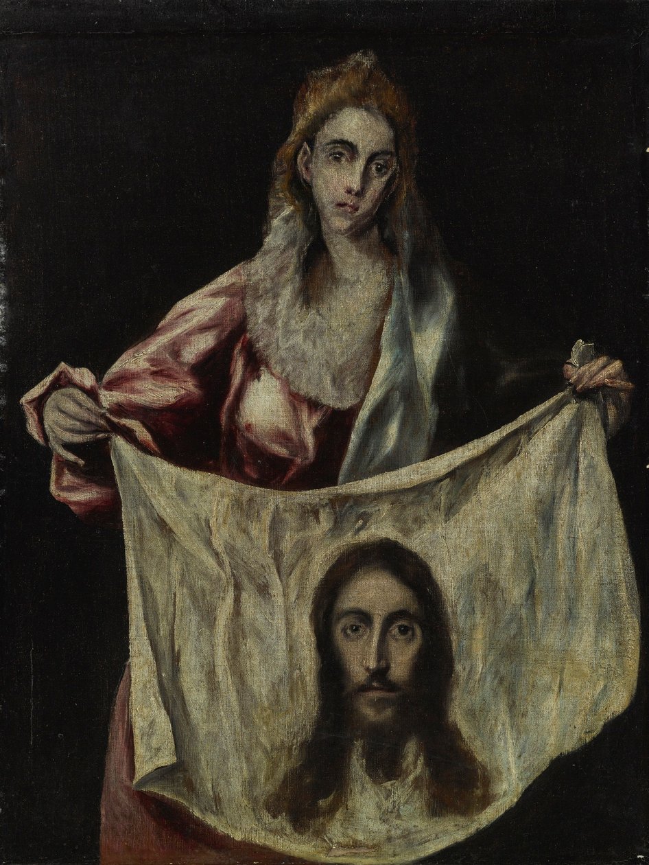 Święta Weronika trzymająca welon autorstwa El Greco