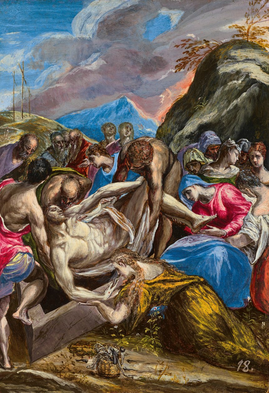 Pochówek Chrystusa autorstwa El Greco
