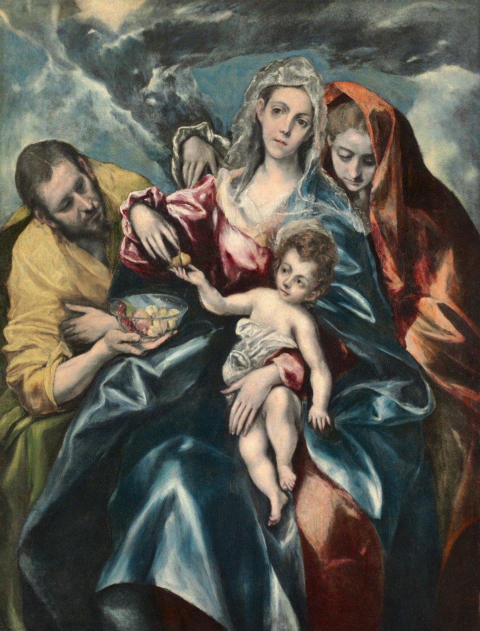 Święta Rodzina z Marią Magdaleną, ok. 1930 r. 1590-1595. autorstwa El Greco