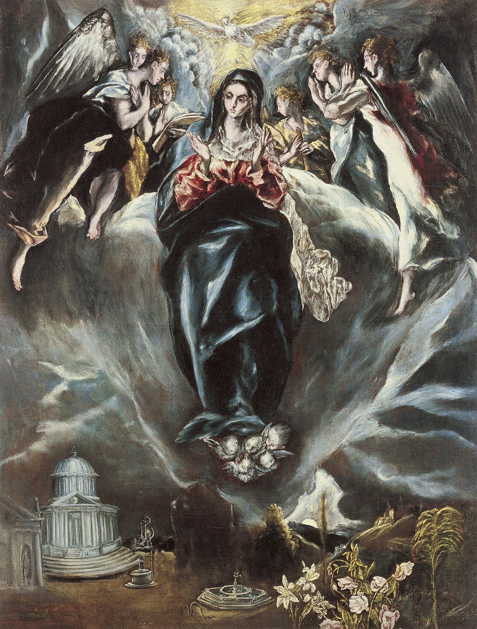 Niepokalane Poczęcie, ca. 1608-1614 autorstwa El Greco