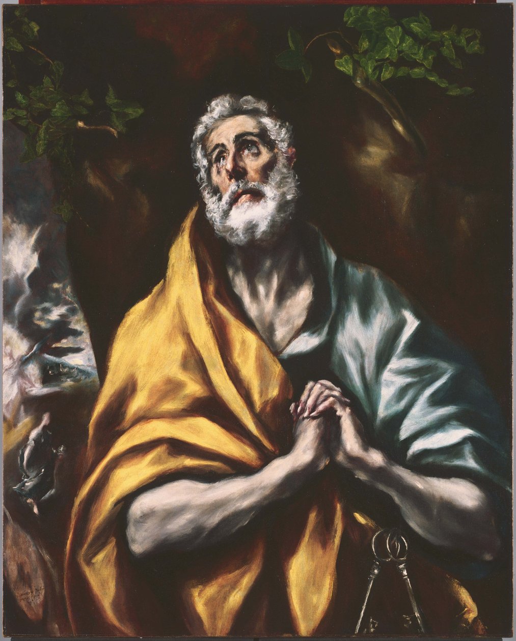 Skruszony święty Piotr autorstwa El Greco