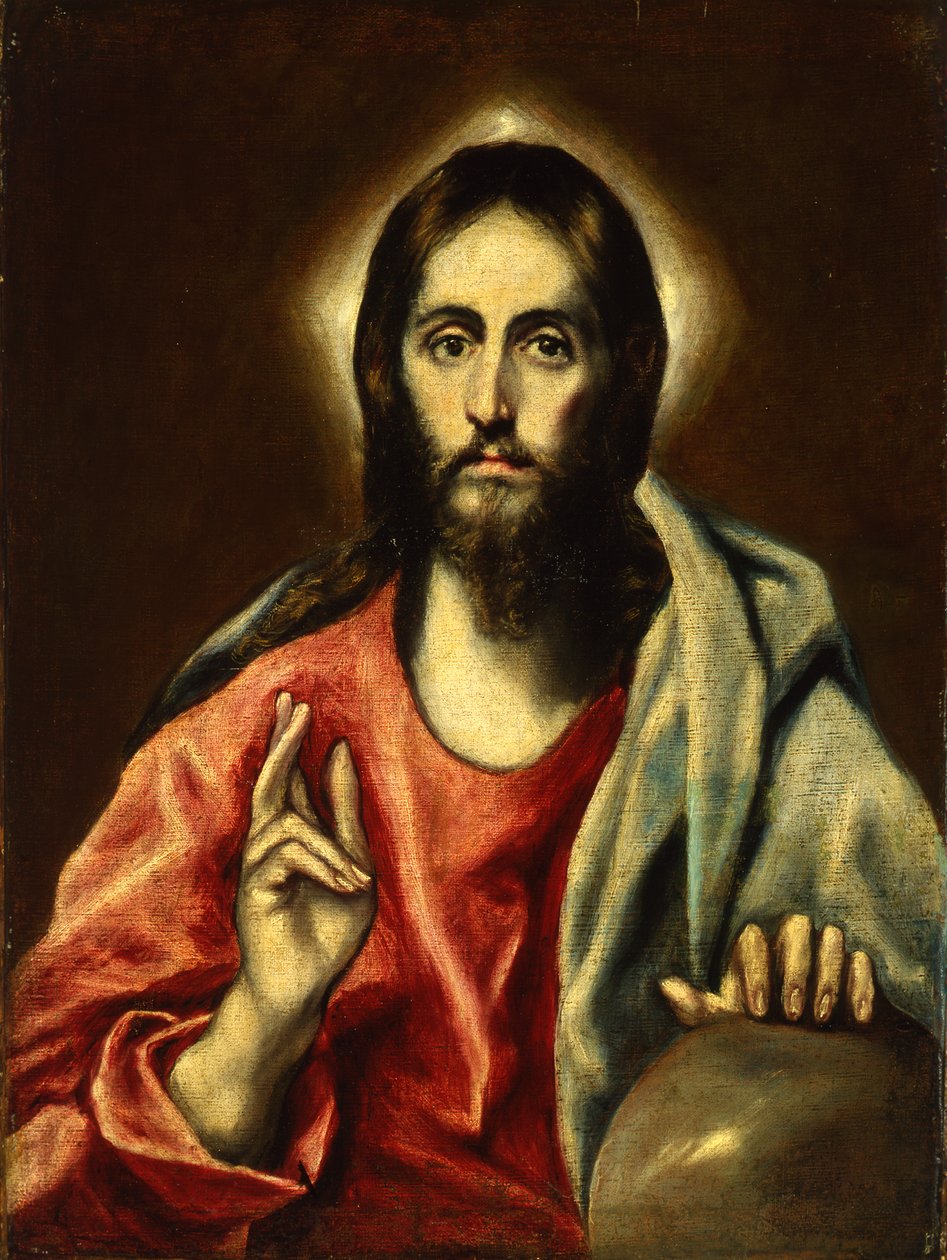 Zbawiciel autorstwa El Greco