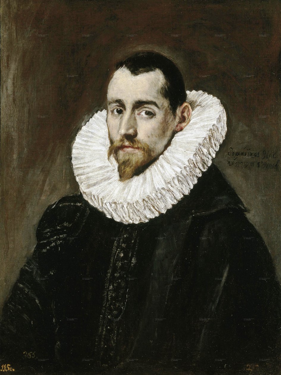 Młody dżentelmen autorstwa El Greco