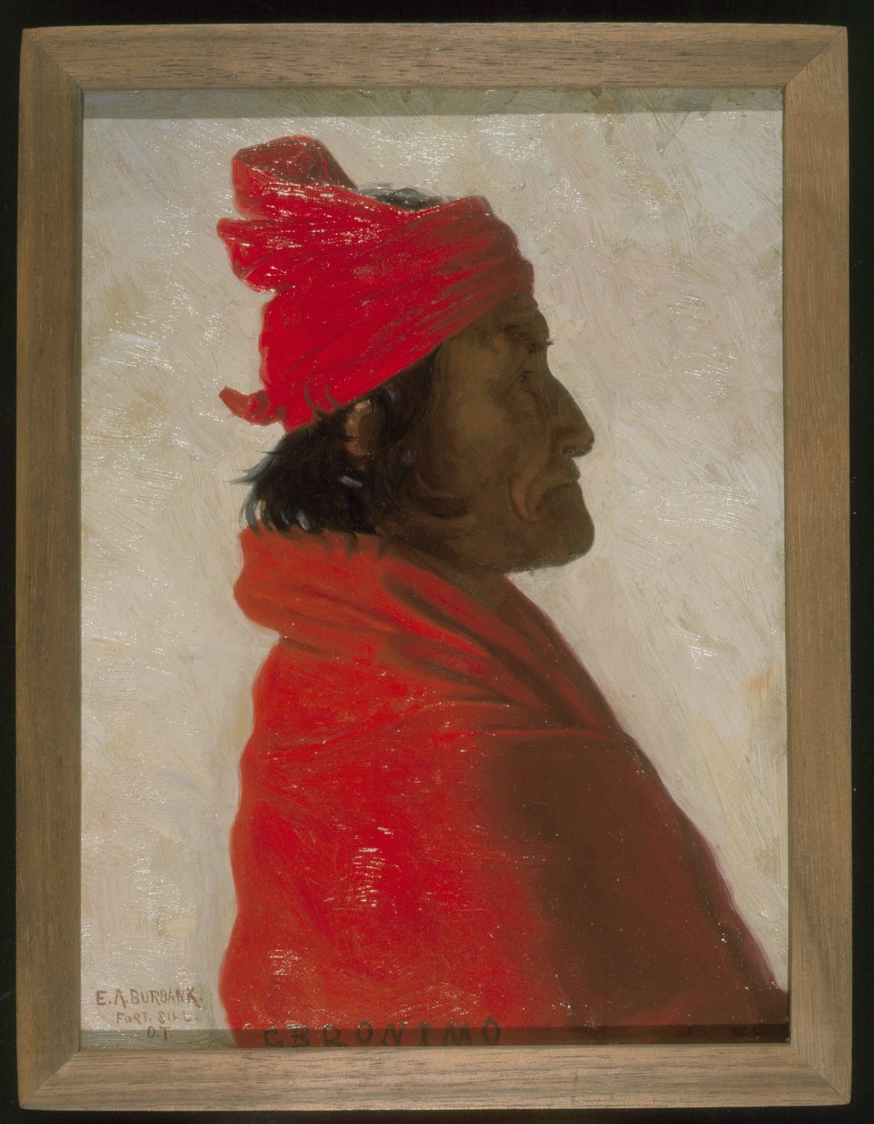 Geronimo (olej na płótnie) autorstwa Elbridge Ayer Burbank