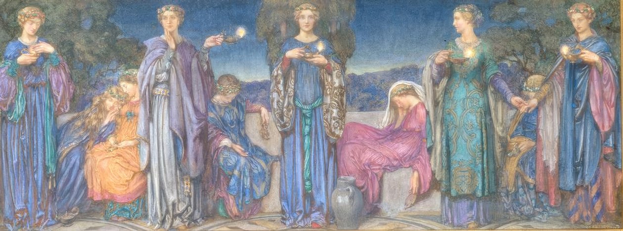 Panny mądre i głupie autorstwa Eleanor Fortescue Brickdale