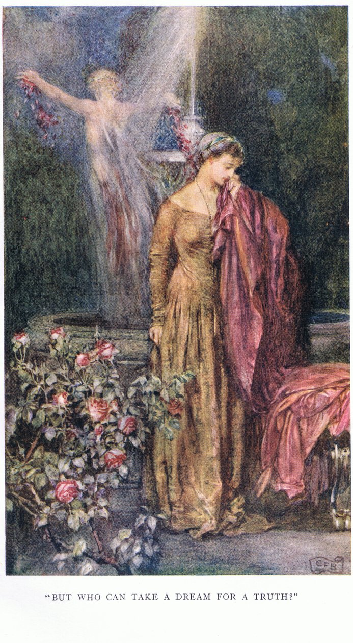 "Ale kto może przyjąć marzenie za prawdę" autorstwa Eleanor Fortescue Brickdale