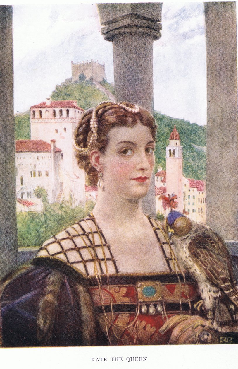Królowa Kate autorstwa Eleanor Fortescue Brickdale