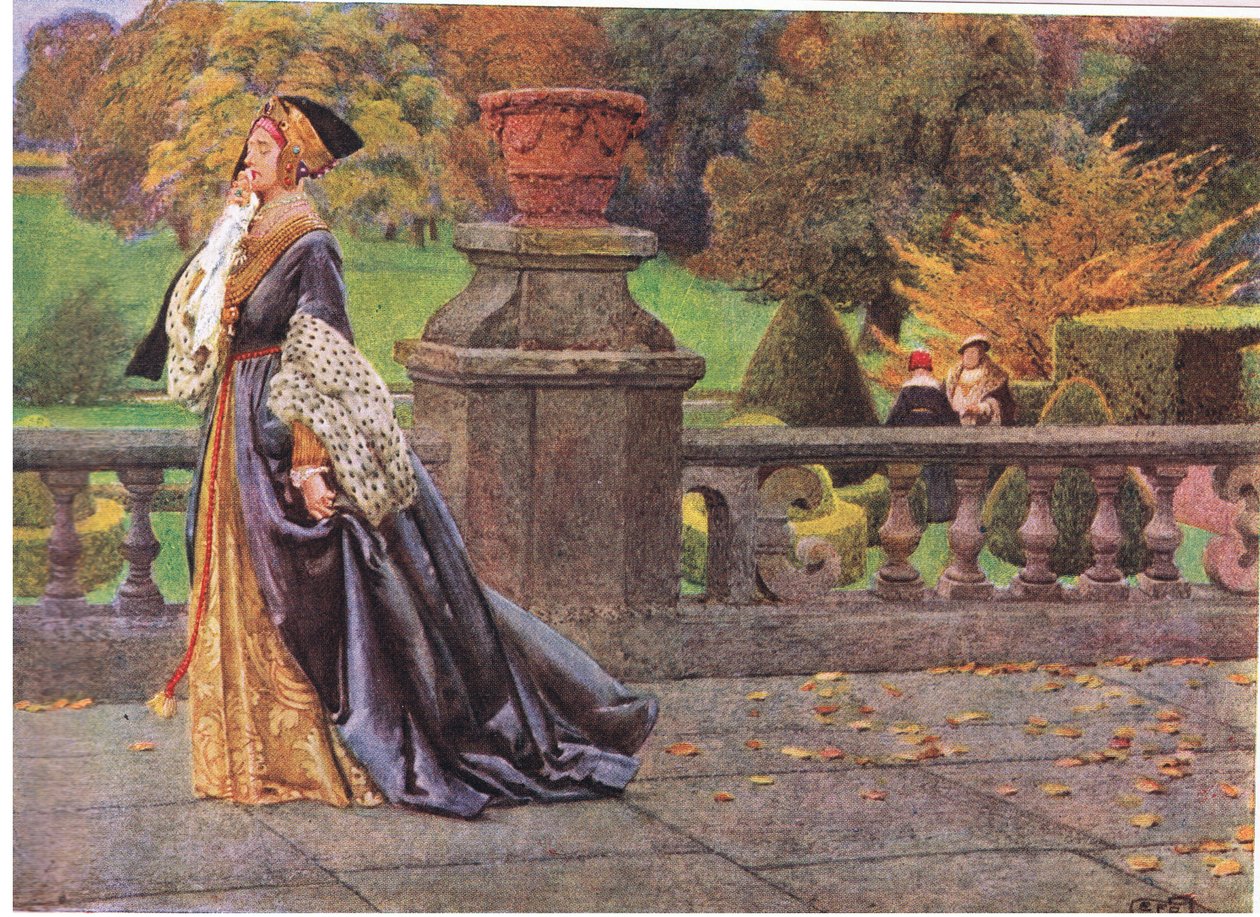 Królowa Katarzyna (lito) autorstwa Eleanor Fortescue Brickdale