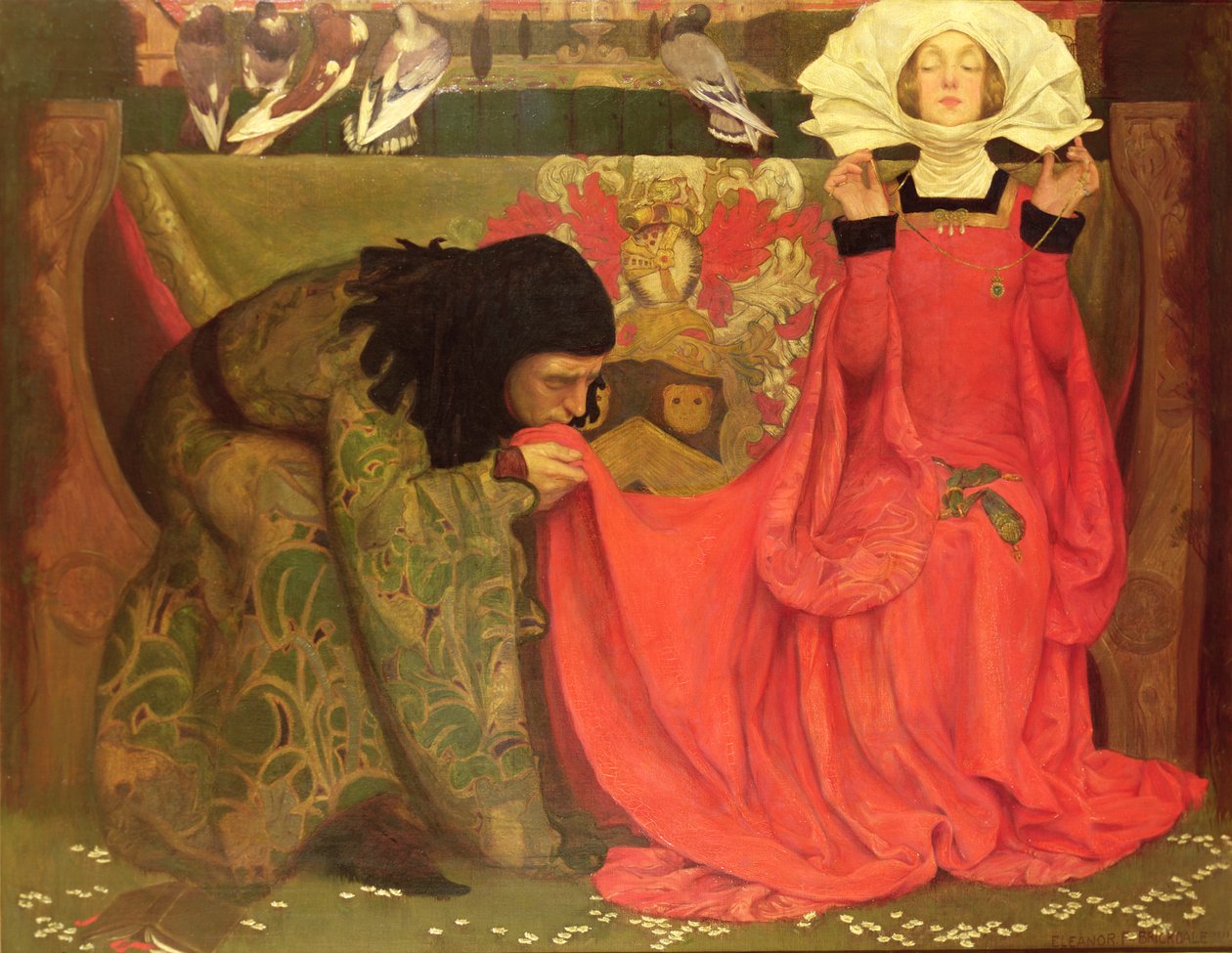 Blada cera prawdziwej miłości autorstwa Eleanor Fortescue Brickdale