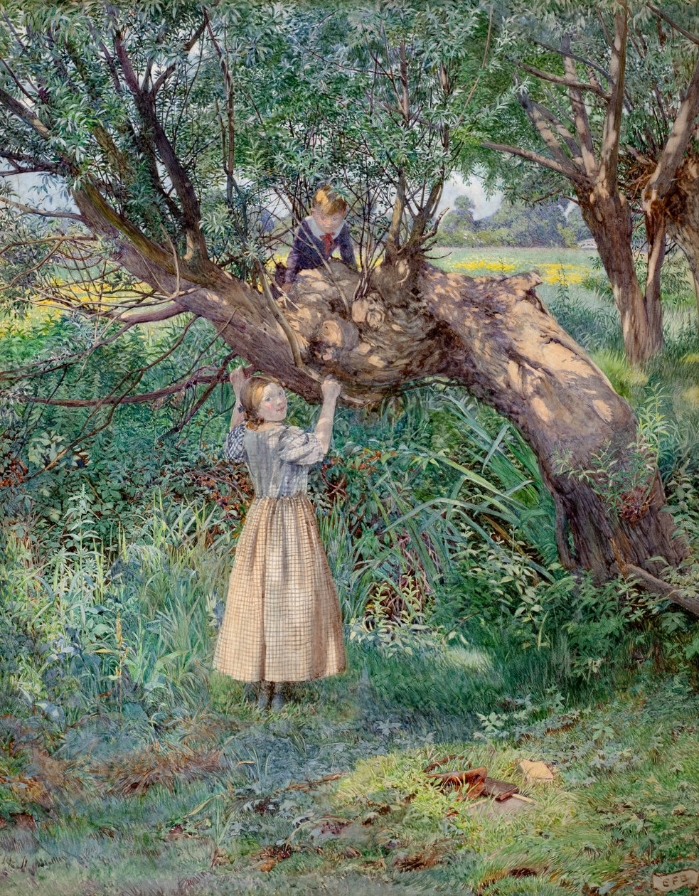 The Truants (akwarela) autorstwa Eleanor Fortescue-Brickdale