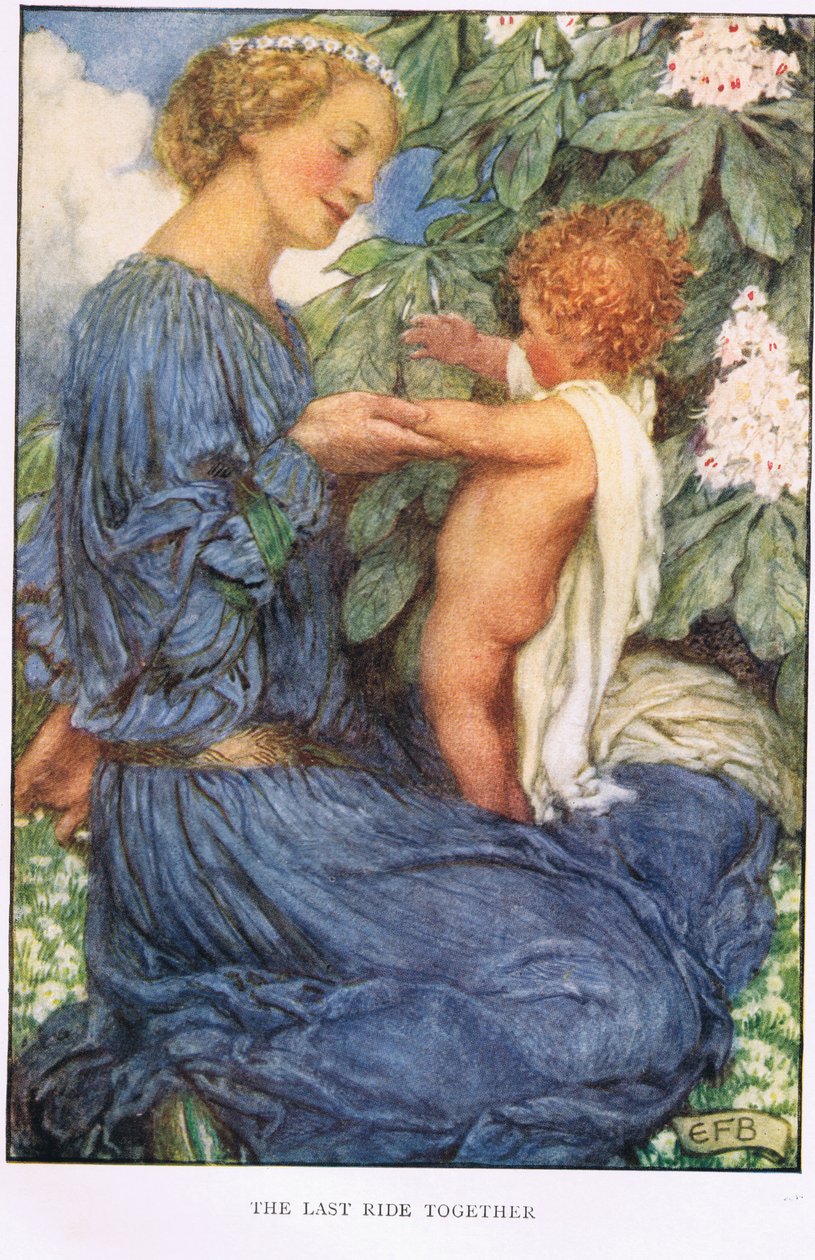 Ostatnia wspólna przejażdżka autorstwa Eleanor Fortescue Brickdale