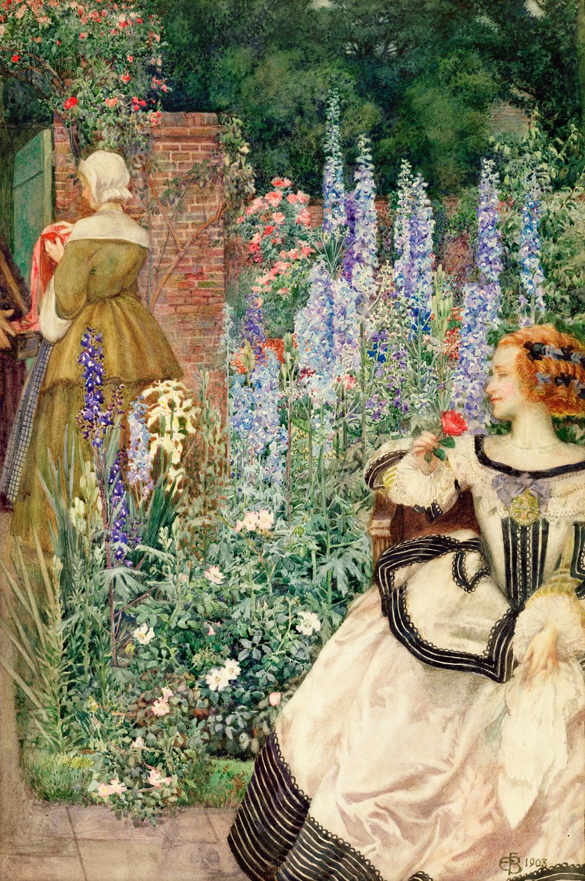„Nie trudzą się, nie wirują” autorstwa Eleanor Fortescue Brickdale