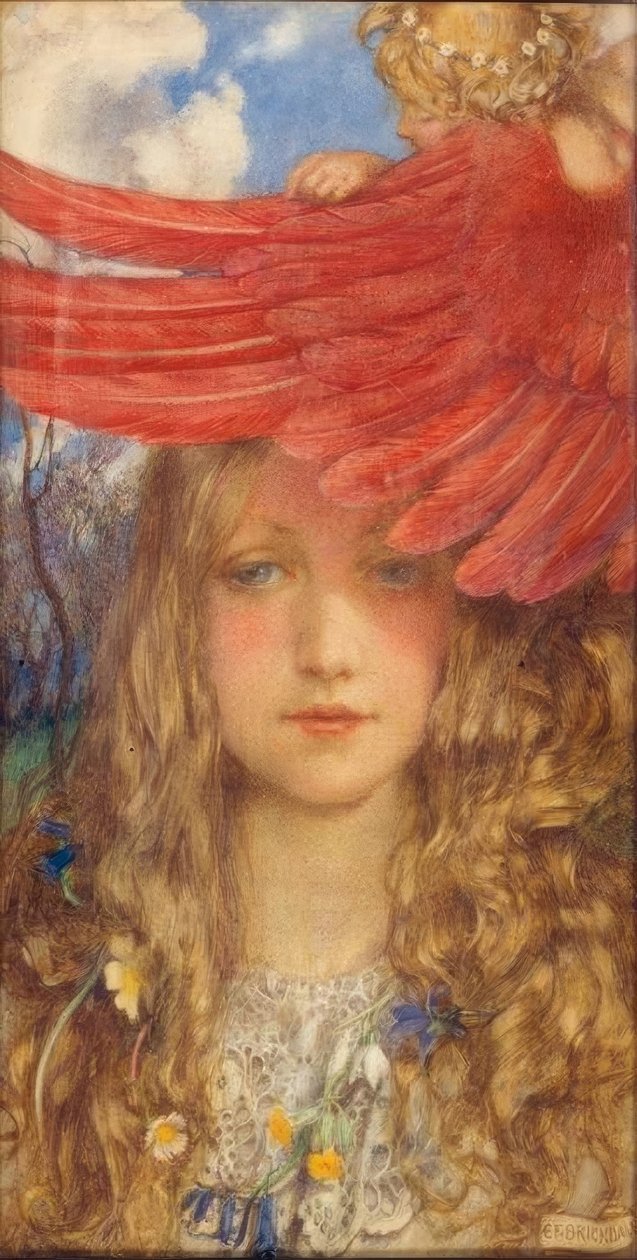 Rumieniec autorstwa Eleanor Fortescue Brickdale