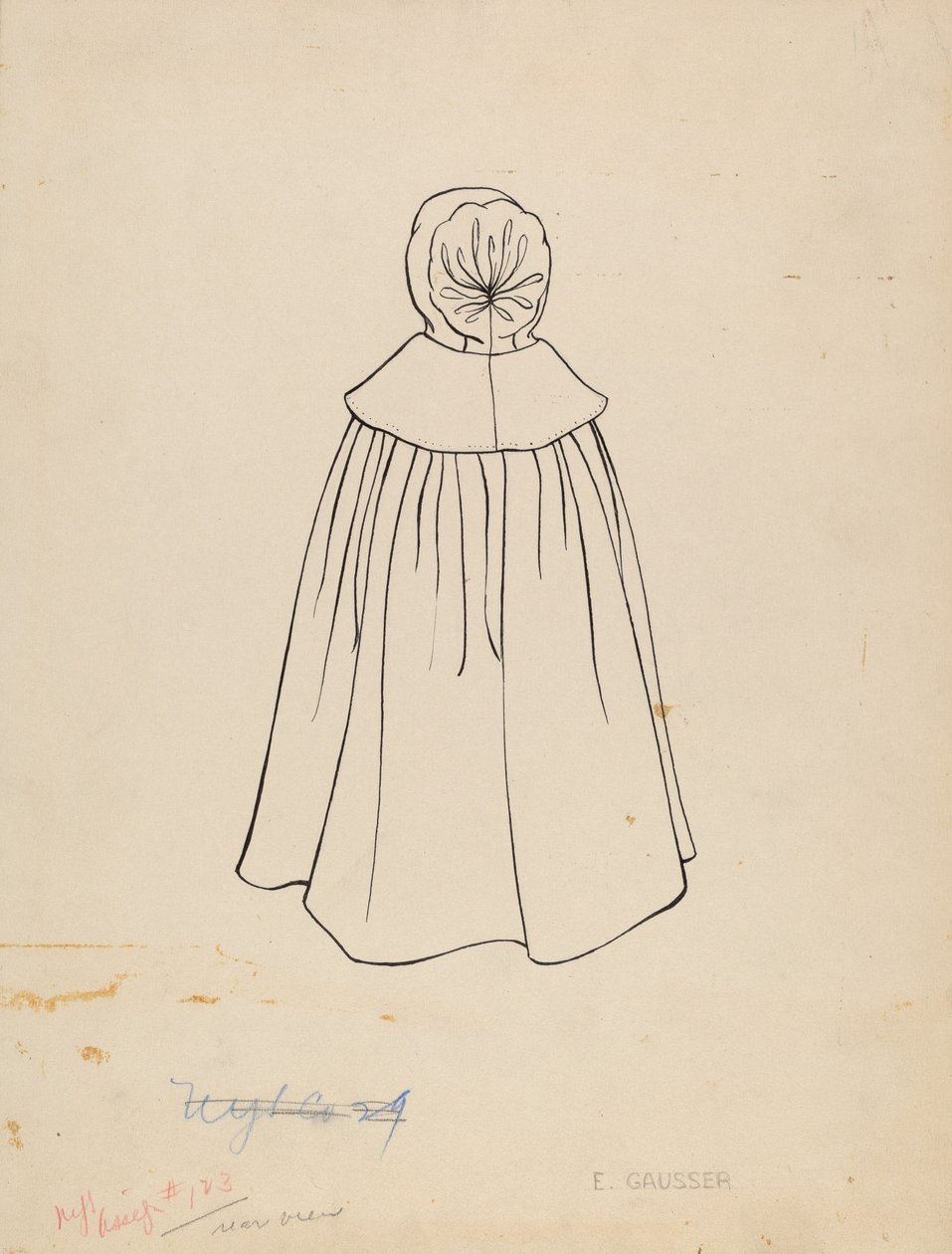 Peleryna autorstwa Eleanor Gausser