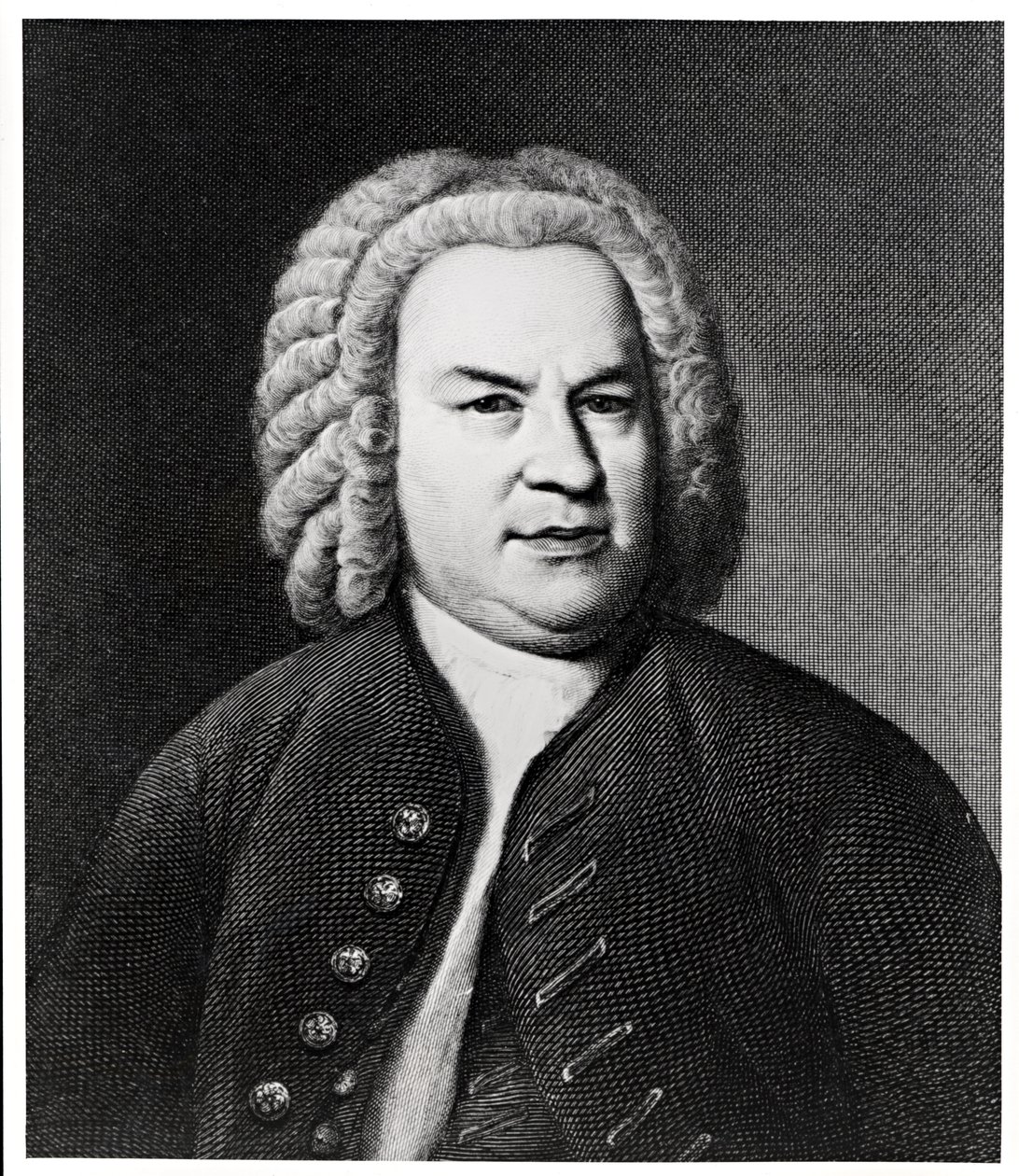 Portret Johanna Sebastiana Bacha, niemieckiego kompozytora autorstwa Elias Gottleib Haussmann