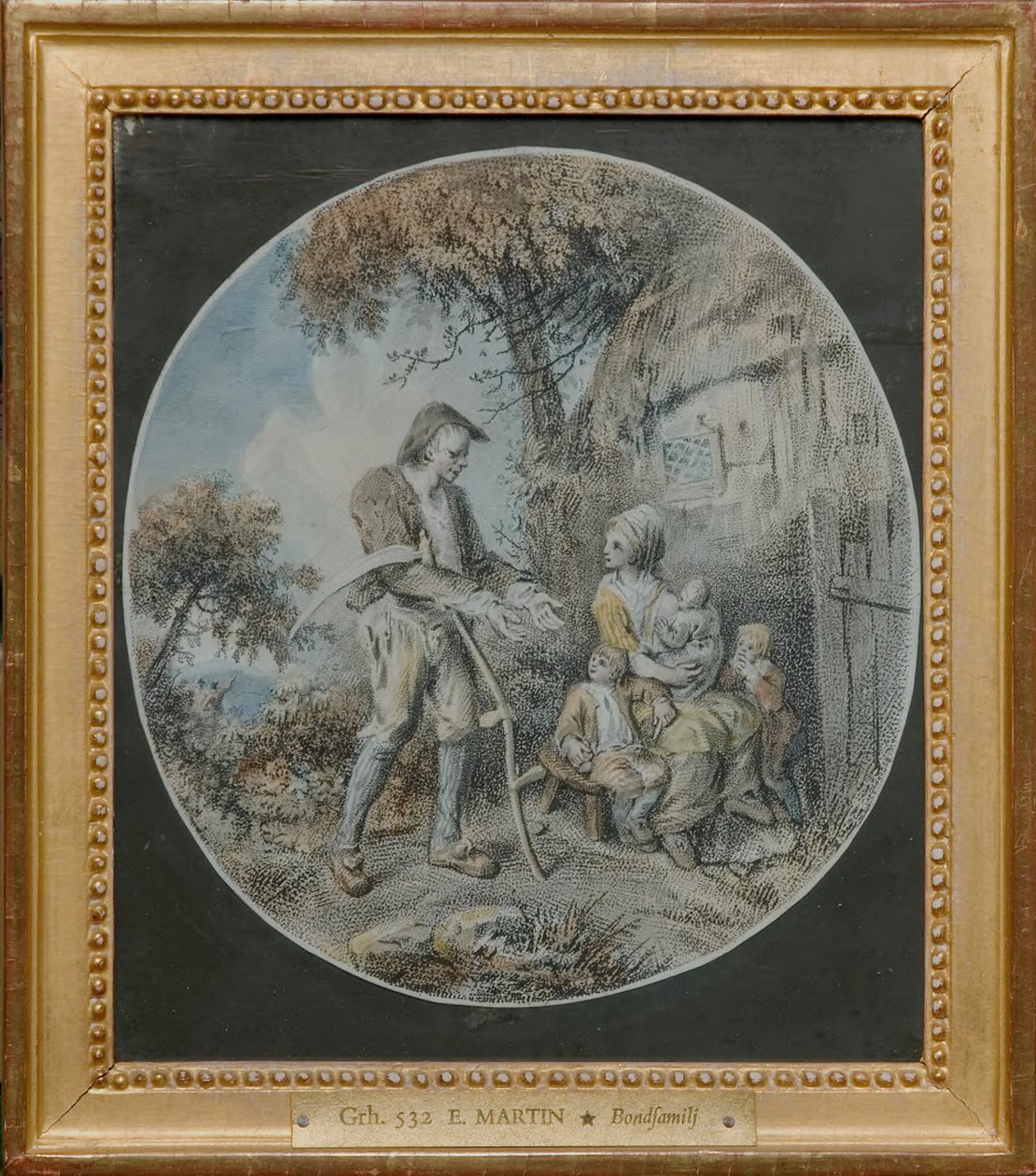 Bauernfamilie autorstwa Elias Martin