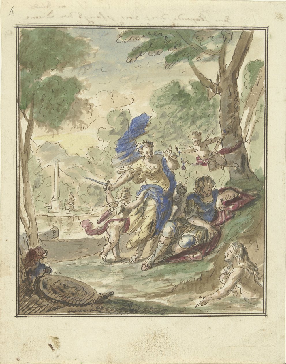 Armida w Rinaldo autorstwa Elias van Nijmegen