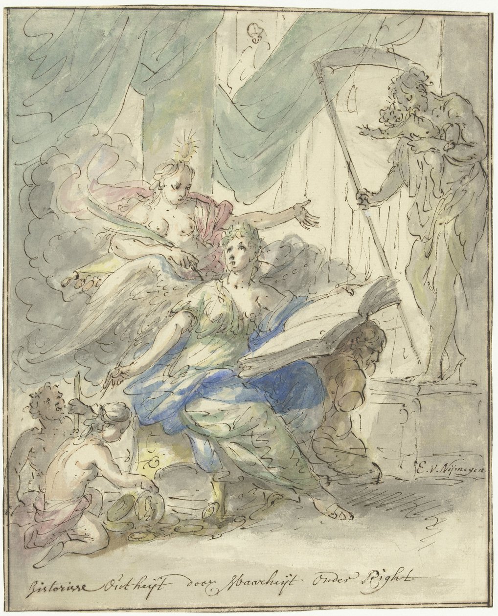 Historia poprzez nauczanie prawdy autorstwa Elias van Nijmegen