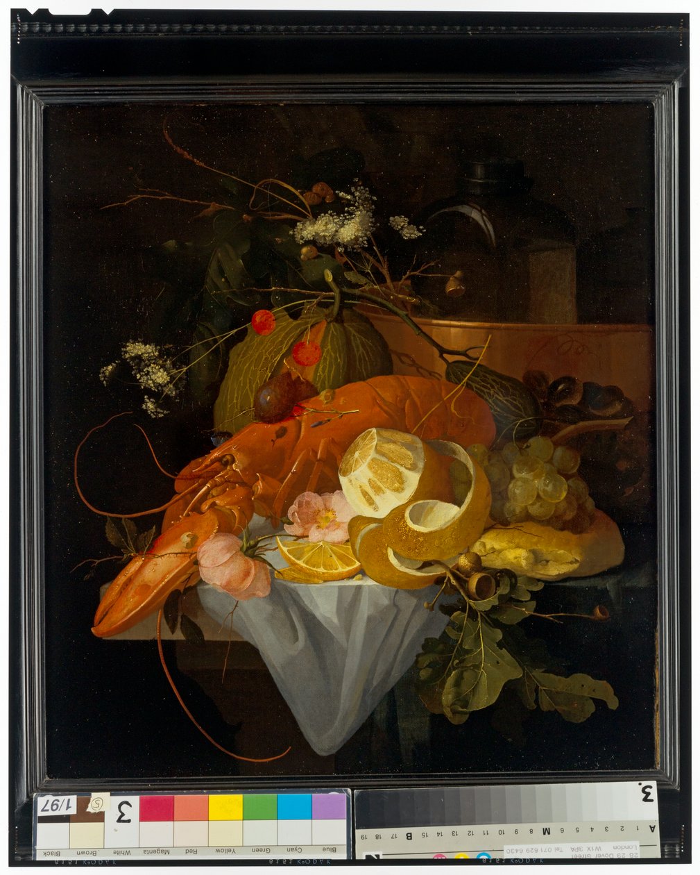 Martwa Natura Z Homarem autorstwa Elias van den Broeck