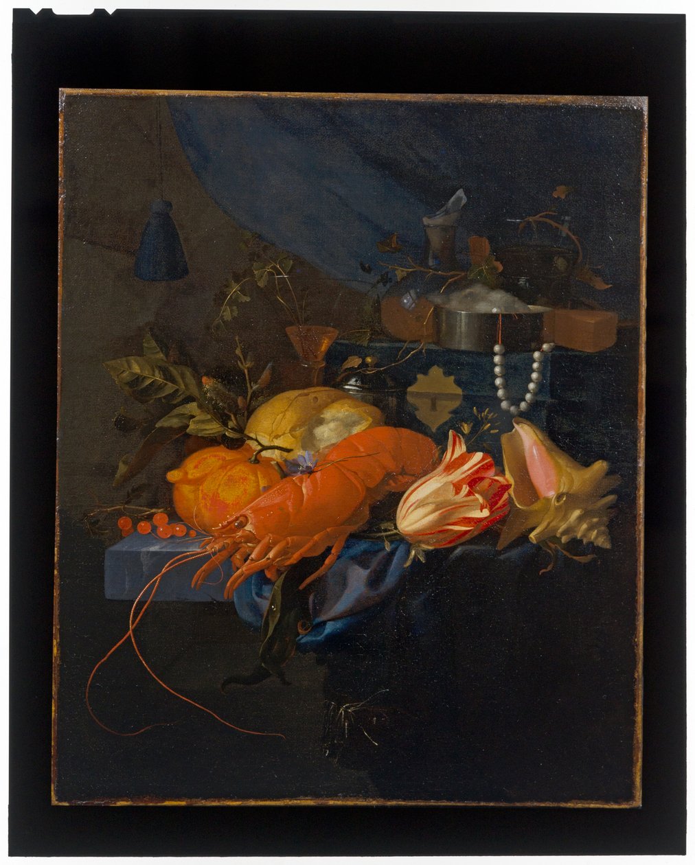 Martwa Natura Z Homarem autorstwa Elias van den Broeck