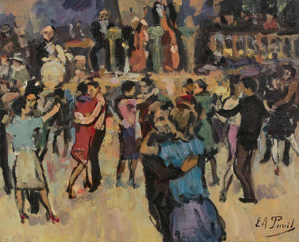 Bal Tabarina. autorstwa Elie Anatole Pavil