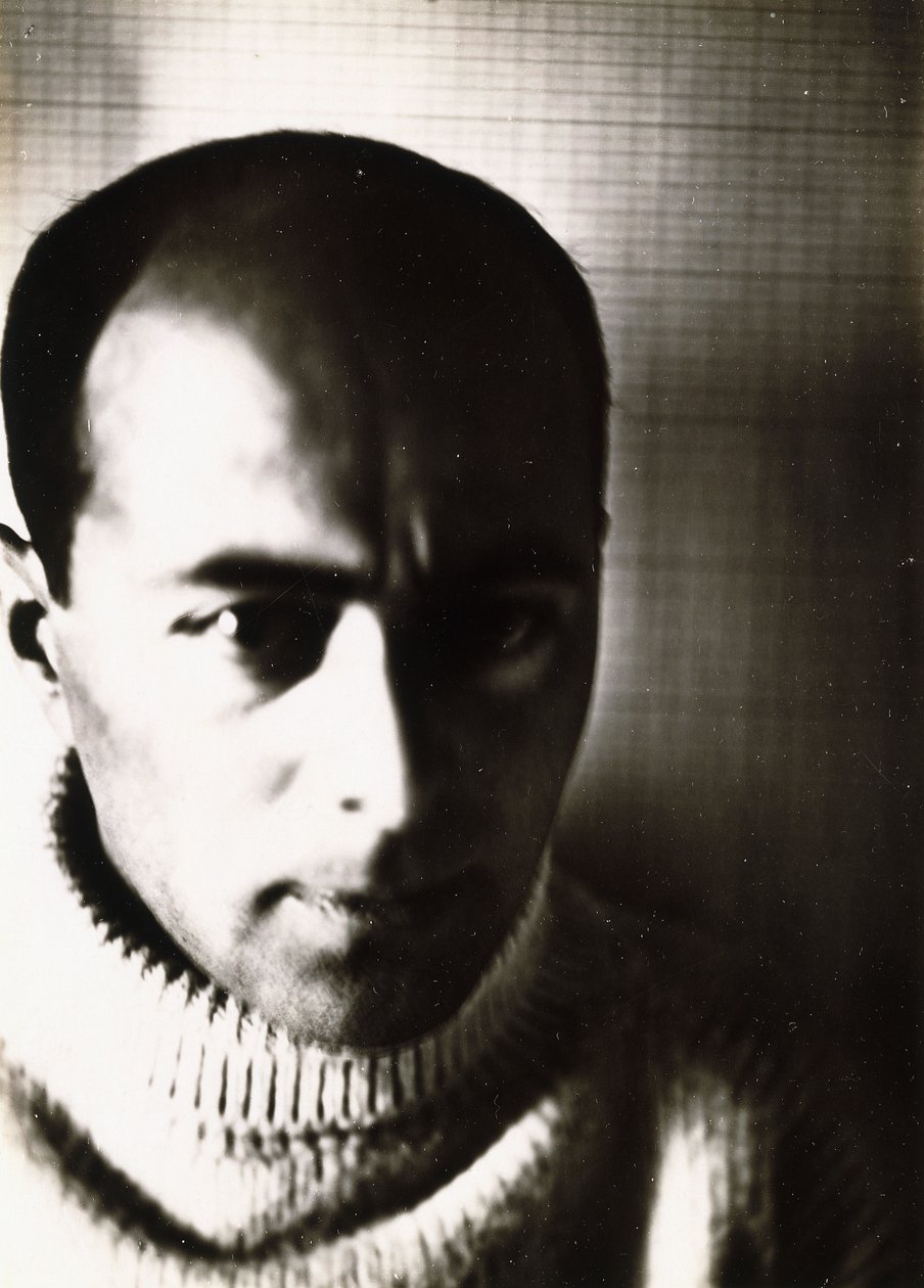 Autoportret, 1924 autorstwa Eliezer Markowich Lissitzky