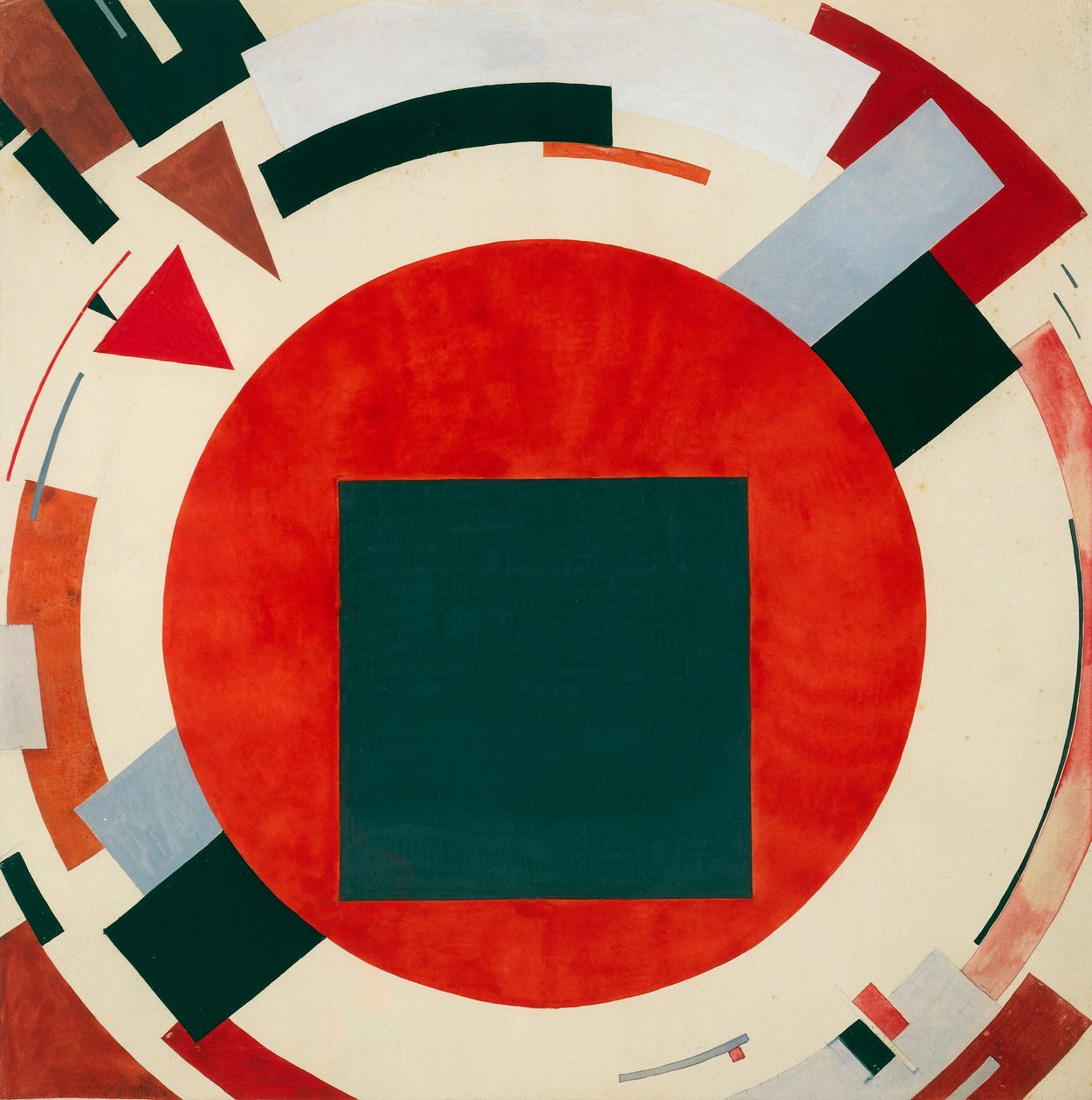 Proun, ok. 1922, Lissitzky (1890-1941) autorstwa Eliezer Markowich Lissitzky