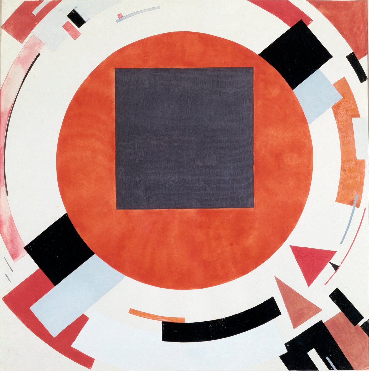 Proun akwarela Lazara Lissitskij dit El Lissitskij (Lissitsky lub Lissitzky lub Lissitzky) (1890-1941) 1924 Stedelijk Van Abbemuseum Eindhoven autorstwa Eliezer Markowich Lissitzky