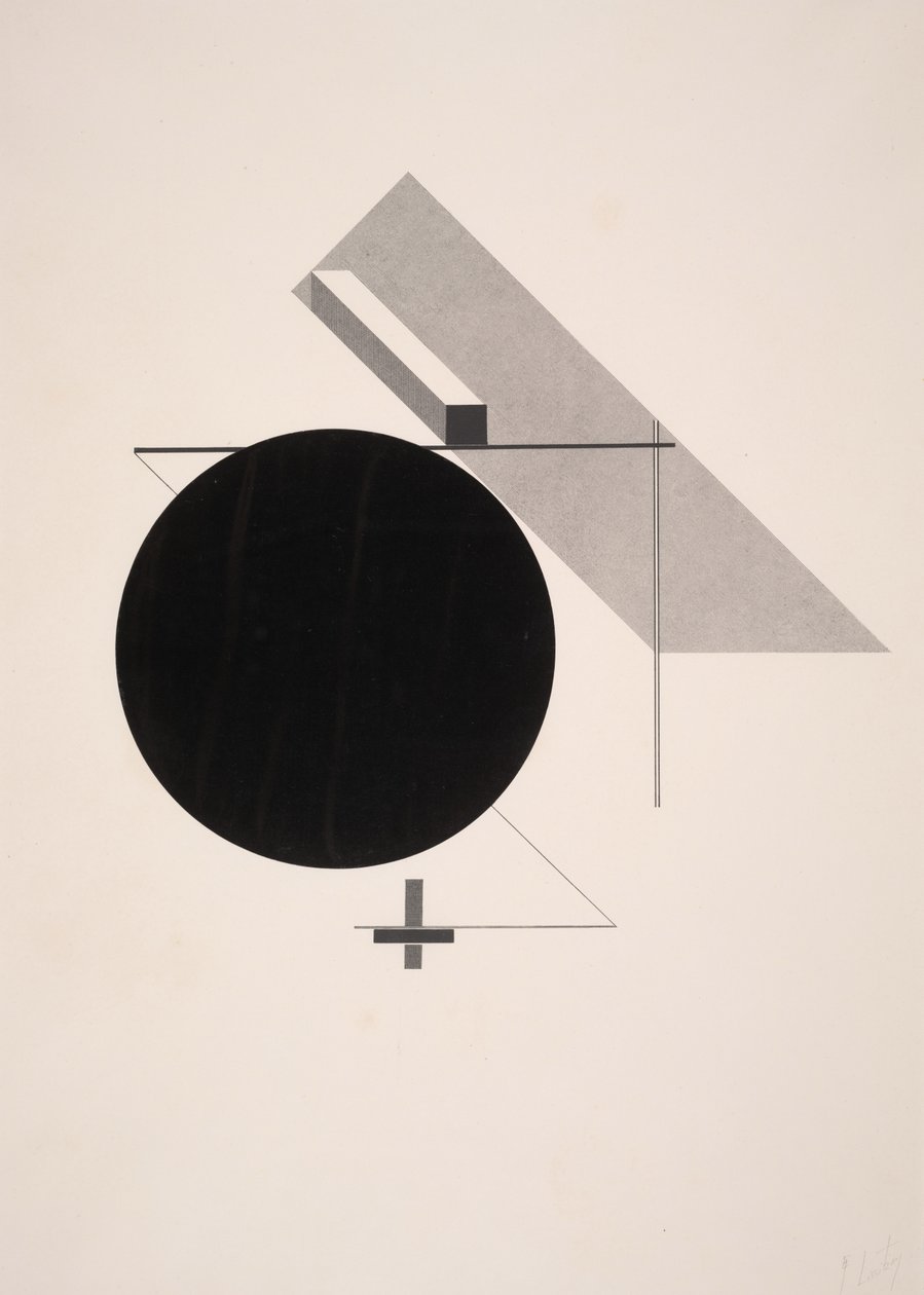 Nieuprawny autorstwa Eliezer Markowich Lissitzky