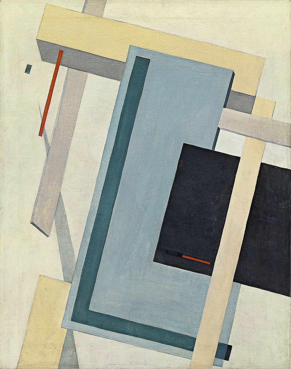 Proun 4 B, 1919-1920 autorstwa Eliezer Markowich Lissitzky