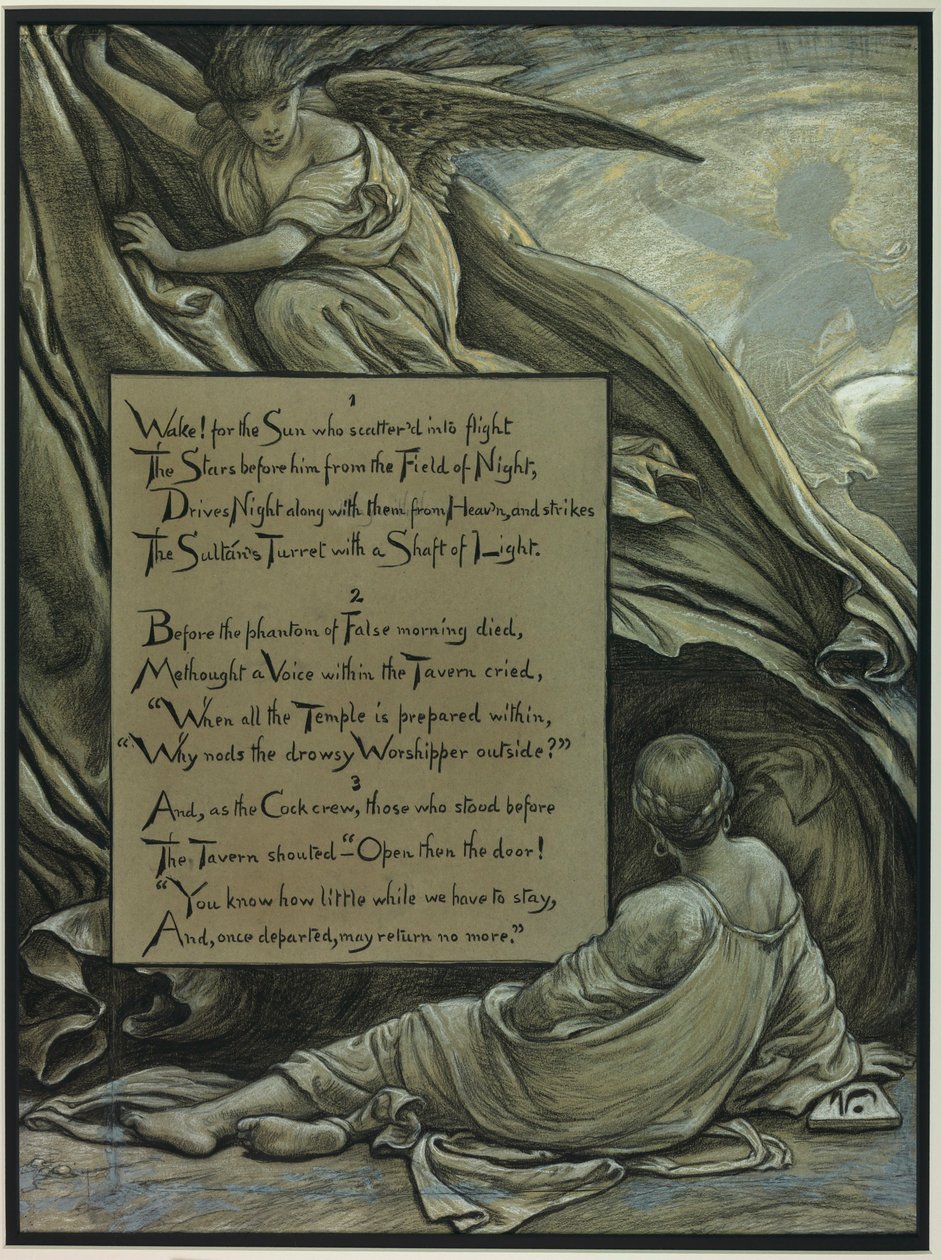 (Ilustracja do Rubáijjatu Omara Chajjama) Przebudzenie autorstwa Elihu Vedder